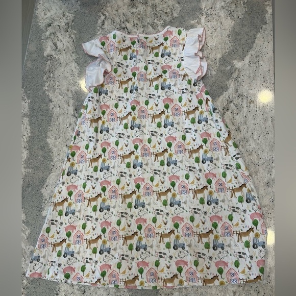 The Proper Peony Yoke Farm Dress Size 8 - Picture 7 of 7